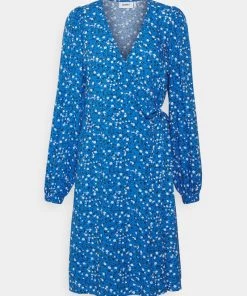 Moves Damen WRAPMOLLIE Freizeitkleid Azur Blue