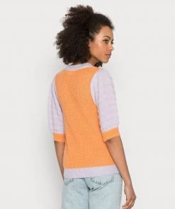 Moves LUBANA Strickpullover Orange Peel Damen -Moves Offizieller Webshop fbeced628d0046c1a158e960507ff26e