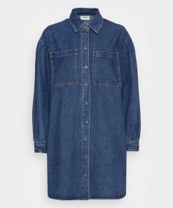 Moves Damen LIPI Freizeitkleid Medium Blue -Moves Offizieller Webshop fe08400f532040d19b76acf04ba6cd3a