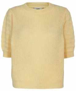 Moves Damen LUBANA T Shirt Basic Transparent Yellow -Moves Offizieller Webshop fe99171f1e8044f692aee059c9756220