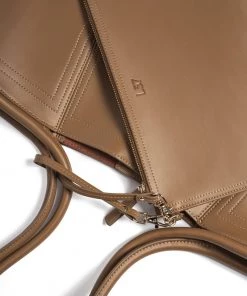 L37 Damen Shopping Bag Brown -Moves Offizieller Webshop 06c0b03a6b28423db1ff42bc0792bf05