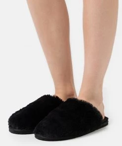 L37 Damen LITTLE FLUFFY CLOUDS Hausschuh Black