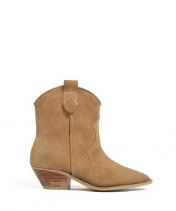 L37 Damen SOMEBODY ELSE Cowboy /Bikerstiefelette Tan