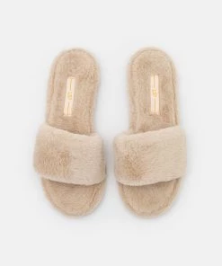 L37 Damen BLANCA Pantolette Flach Beige -Moves Offizieller Webshop 0ec70b1ed3f745c29b35bbea0ca0dd82