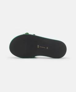 L37 Damen FLOWER POWER Pantolette Flach Green -Moves Offizieller Webshop 1569621e9e4c4bb89551ab744747dce1