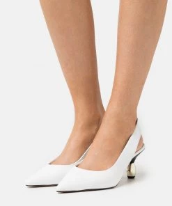 L37 Damen Pumps White