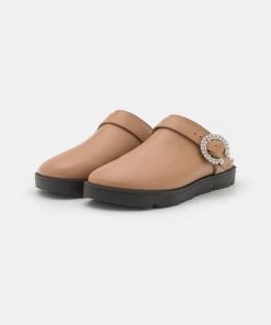 L37 Damen IN MY ARMS Pantolette Flach Tan -Moves Offizieller Webshop 1acaf323d8bb46a4a5f1b4cc4e64b4af