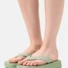 L37 PUMP UP THE JAM Pantolette Flach Green Damen