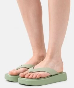 L37 PUMP UP THE JAM Pantolette Flach Green Damen