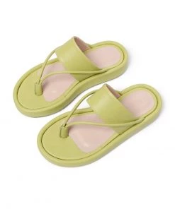 L37 Damen I'M SO EXCITED Zehentrenner Green -Moves Offizieller Webshop 209c2441576c4e1da0ab6a9dffaf0231