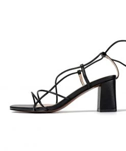 L37 Damen NIGHT FEVER Riemensandalette Black