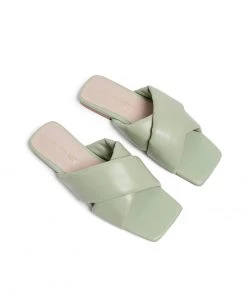 L37 Damen COSTA BRAVA Pantolette Flach Green -Moves Offizieller Webshop 2a756a5f7d31443cb6c42f0c12ac8a82