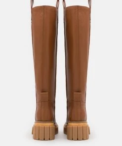 L37 FIGHTER Plateaustiefel Brown Damen -Moves Offizieller Webshop 2c5df6818b954417965de5d31e39ae79