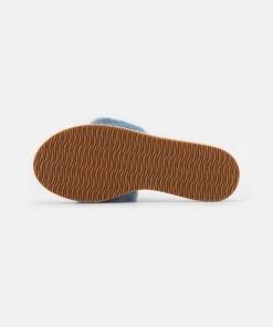 L37 BLANCA Pantolette Flach Blue Damen -Moves Offizieller Webshop 354950a65fcc4507a20577896fd3eb4f