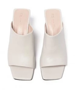 L37 Damen Pantolette Hoch White -Moves Offizieller Webshop 356b556d39cb4820838612b8effadf71