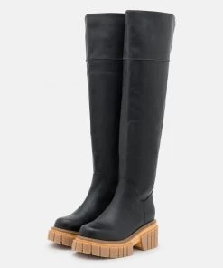 L37 Damen LONDON GIRL Overknees Black -Moves Offizieller Webshop 3a05cd52f02145bd81e73408a1805819