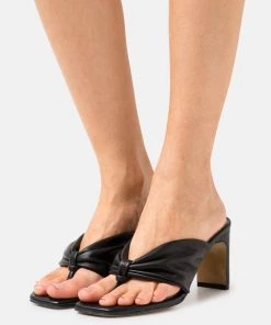 L37 Damen SUSANNA Pantolette Hoch Black