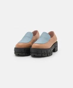 L37 OFF MA MIND Slipper Tan/blue Damen -Moves Offizieller Webshop 3bd79f5be3e94d96bde4e4fd5bc4ab6c