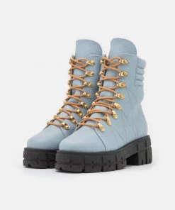 L37 Damen IN THIS LIFE Plateaustiefelette Blue -Moves Offizieller Webshop 3c906b61325d4a3483926f9e046a0494