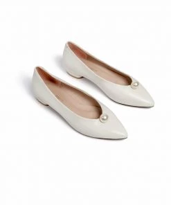 L37 EXTRAVAGANZA PLUS Klassischer Ballerina White Damen -Moves Offizieller Webshop 3d270831b3684408bb54c22dc46e6325