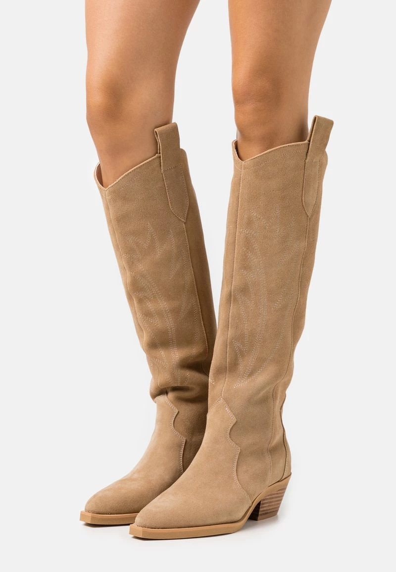 L37 Damen LET'S GET LOST Cowboy /Bikerboot Tan 3 L37 Damen LET'S GET LOST Cowboy /Bikerboot Tan