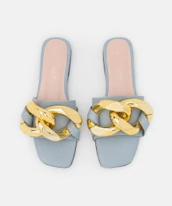 L37 PART OF THE GAME Pantolette Flach Blue Damen 13 L37 PART OF THE GAME Pantolette Flach Blue Damen -Moves Offizieller Webshop 475f95fe8a22499c81bb72a1893158b5