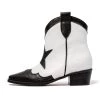 L37 SKY FULL OF STARS Ankle Boot White Black Damen -Moves Offizieller Webshop 47df014e23684b07863140943beec243