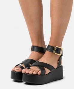 L37 Damen BOOM! Zehentrenner Black