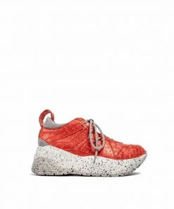 L37 Damen Sneaker High Red -Moves Offizieller Webshop 4de014ef6d9449799de8a742efc5551f