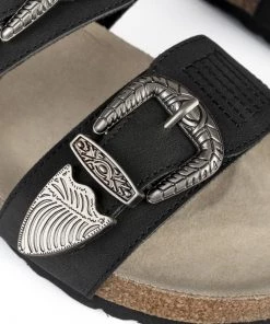 L37 SOULMATE Pantolette Flach Black Damen -Moves Offizieller Webshop 5b98af121fd44be2a65e2654847a6add