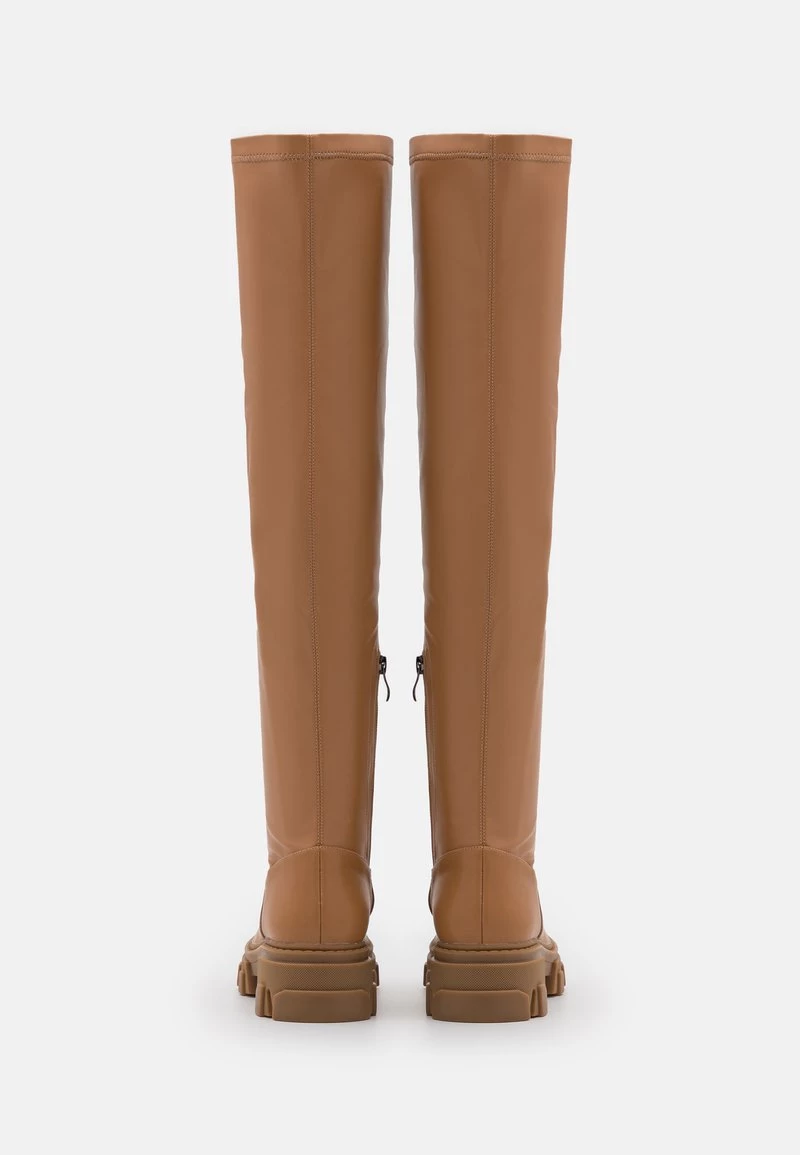 L37 Damen WOMAN Plateaustiefel Tan 6 L37 Damen WOMAN Plateaustiefel Tan – Bild 4