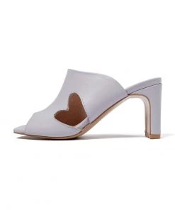 L37 ENDLESS SUMMER Pantolette Hoch Purple Damen