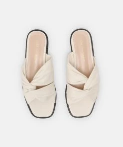 L37 CROSSING OVER Pantolette Flach White Damen -Moves Offizieller Webshop 777d09bd7cb2497e98541240fa111d09