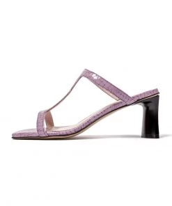 L37 Damen AUTOMATIC Pantolette Hoch Lilac