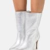 L37 Damen GIMME GIMME GIMME Stiefelette Silver