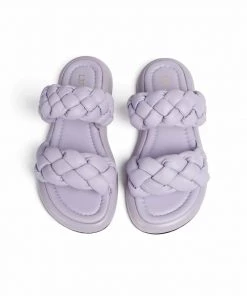 L37 THE SAME WAY Pantolette Flach Purple Damen -Moves Offizieller Webshop 874563ab9a81493e950c8a3de63f8aaa