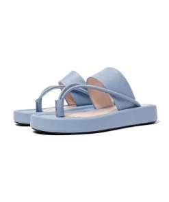 L37 I'M SO EXCITED Zehentrenner Blue Damen -Moves Offizieller Webshop 9570fed9eef4480eb722171acc7fc3f6