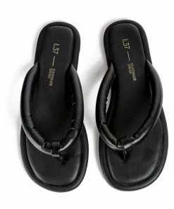 L37 ADIOS Zehentrenner Black Damen -Moves Offizieller Webshop 9785ccb58cf94ba58dbce9823ca70eb8