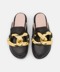 L37 GO CRAZY Pantolette Flach Black Damen -Moves Offizieller Webshop 9bbe1a1875f0469aa1220c21a3983429