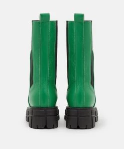 L37 Damen HELLO AND GOODBYE Plateaustiefel Green -Moves Offizieller Webshop 9c364a38bbd949769768fad7c13699e8