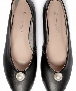 L37 Damen SOFT PEARL Klassischer Ballerina Black -Moves Offizieller Webshop 9e5fa4a401ec4d31b6d4adf956fab8d0