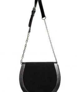 L37 Damen Umhängetasche Black