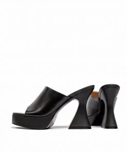 L37 Damen SHE'S A LADY Pantolette Hoch Black -Moves Offizieller Webshop ac2c6b8fad164cfbbc3d30ee68ba30ed