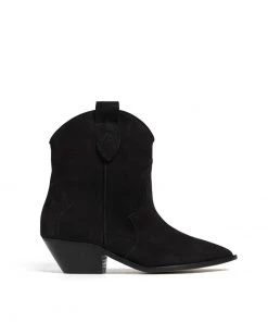 L37 SOMEBODY ELSE Cowboy /Bikerstiefelette Black Damen