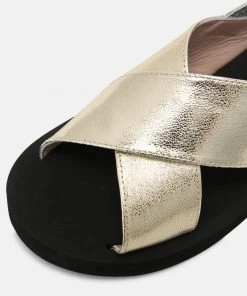 L37 NEON LIGHTS Plateausandalette Gold/silver Damen -Moves Offizieller Webshop ae10ab43448f4824b6df394e810c0f35