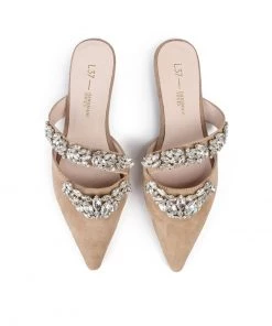 L37 Damen SPARKS FLY Pantolette Flach Nude -Moves Offizieller Webshop afc777913c194558a8140f963e156ee4