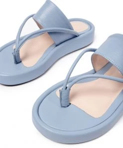 L37 I'M SO EXCITED Zehentrenner Blue Damen -Moves Offizieller Webshop b7b9b8422b444973818fd1a5572490cb