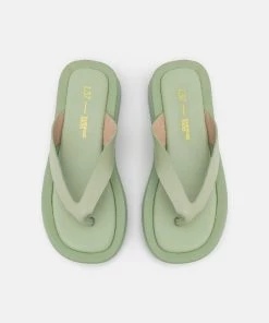 L37 PUMP UP THE JAM Pantolette Flach Green Damen -Moves Offizieller Webshop bda2e45b8f8b4e1f972c0af8d16bc167