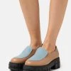 L37 OFF MA MIND Slipper Tan/blue Damen -Moves Offizieller Webshop bdd0b9fb766249b9a2cac050c182eb16