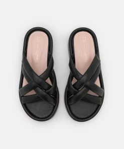 L37 SUNSHINE REGGAE Pantolette Flach Black Damen -Moves Offizieller Webshop c4026fa923ff4b58adfb738ee790249c